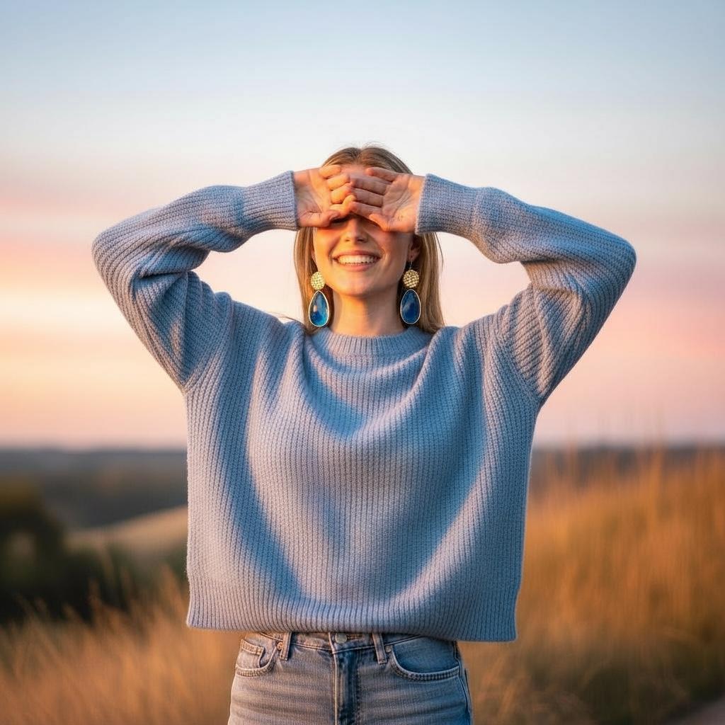 Orecchini  Gocce di Luce e Dettagli Martellati