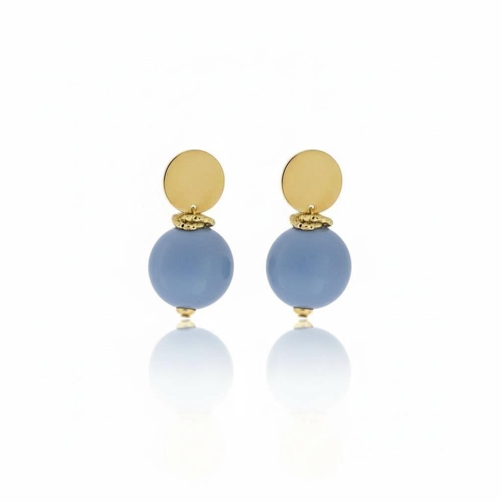 Orecchini Confetto di Ceramica