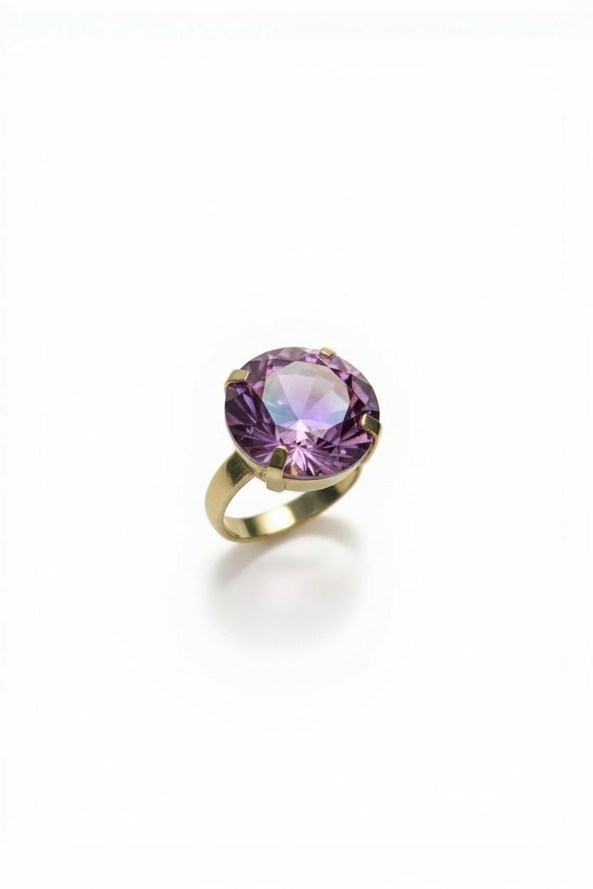 Anello Regolabile con Cristallo Swarovski Elements 14mm