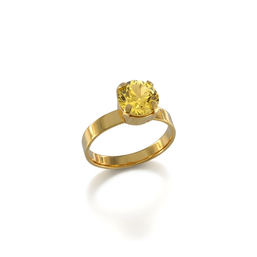 Anello Regolabile Swarovski elements 8mm