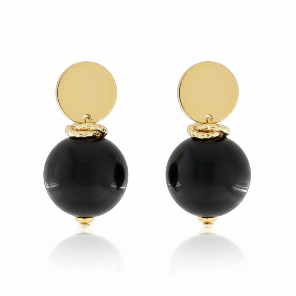 Orecchini Confetto di Ceramica